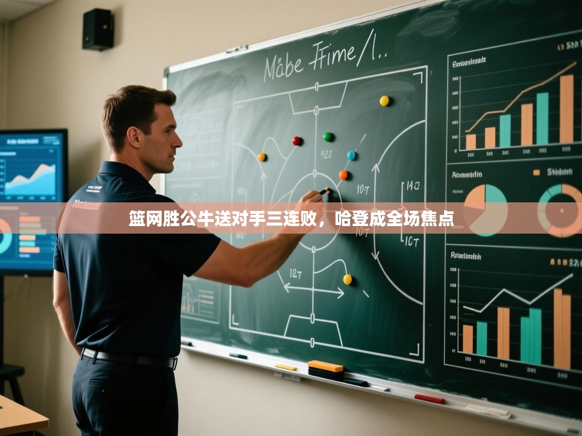 篮网胜公牛送对手三连败,哈登成全场焦点 第2张